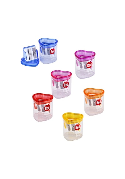 Plastik Çiftli Kalemtraş 3016