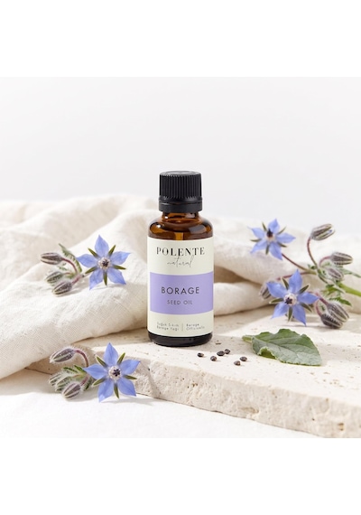Borage Hodan Yağı,%100 Saf Ve Doğal, Soğuk Sıkım, 30 Ml
