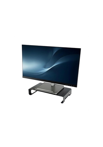 Prexua Riser Masaüstü Monitör Standı - Monitör Yükseltici Siyah, Medium Sku: Zeus8690010098214