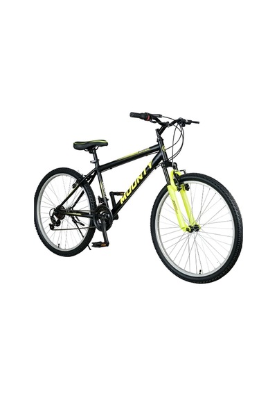 Roccıa 26" Ön Amortisörlü Bisiklet Siyah-sarı