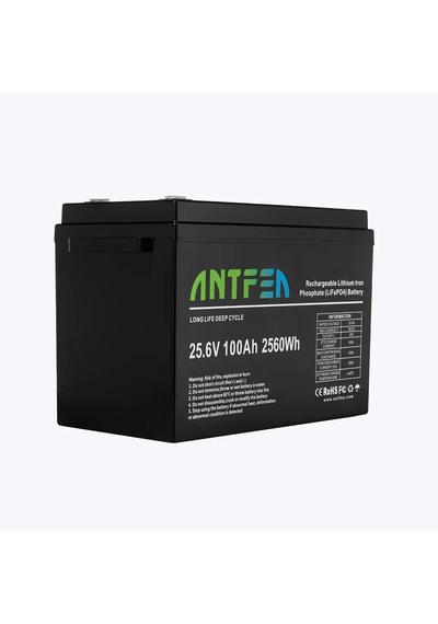 Antfea 25.6v 100ah Abs Lityum Akü Lifepo4
