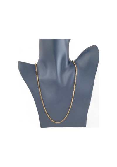 Örgü Çelik Zincir 60 Cm Gold Gold