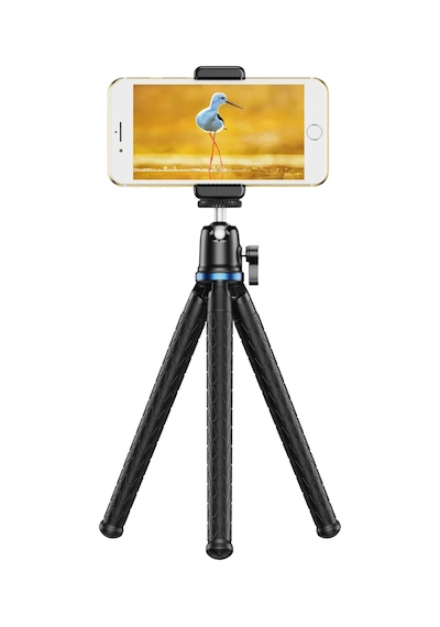 Apexel Profesyonel 30cm Esnek Ahtapot Tripod Ve Vlog Kiti Telefon Tutucu Gopro Dslr Uyumlu Apl-jj10