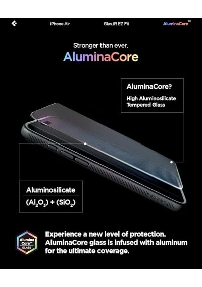 İle Uyumlu Cam Ekran Koruyucu Aluminacore Iyonlaştırılmış Güçlendirilmiş Cam Teknolojisi Kolay Kurulum Glas.tr E