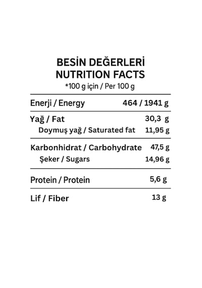Trend Food Glutensiz, Şekersiz Hurma Suyu Bademli Tereyağlı Doğal Kurabiye 75 G Atıştırmalık