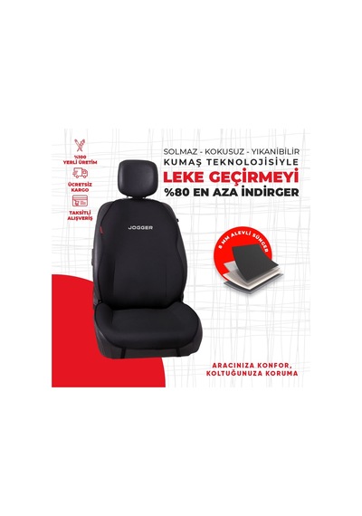 Dacıa Jogger Nakışlı Otomind Oto Minderi