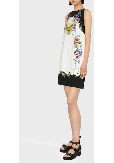 Versace Jeans Couture Bayan Elbise 74hao95p Es058l54 G03 Beyaz