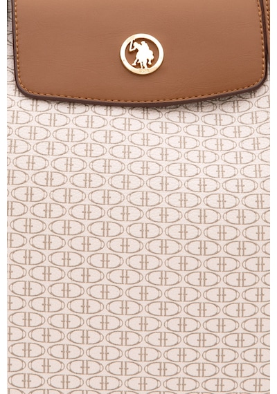 U.S. Polo Assn. Kadın Bej Makyaj Çantalı Kol Çantası 50293697-VR011