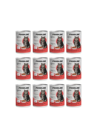 Yetişkin Kedi Konservesi 400 Gr, Gravy Sos İçerisinde Parça Etli 400 Gr X 12 Adet, Kuzu