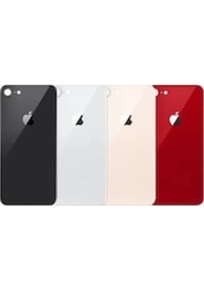 Apple Uyumlu iPhone 8g Arka Batarya Kapağı Siyah