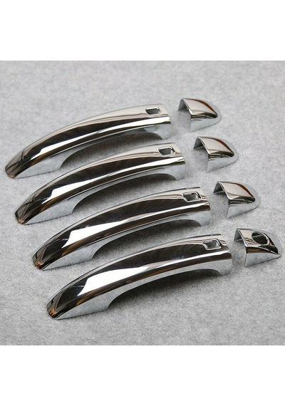 Audı Q5 2010-2016 Kapı Kolu Krom Abs Set - Q5 Krom Kapı Kolu