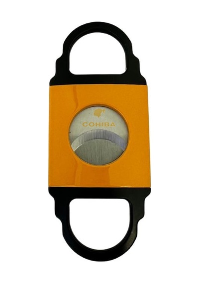 Cohiba Sarı Siyah Metal Puro Makası Kesici 77334019