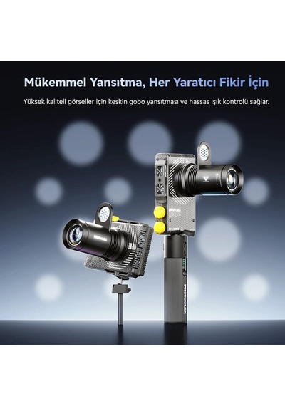 Photoolex Quantum Zoom Gobo Projektör Iıı Işık Efekti Aparatı - Ph-314-pl
