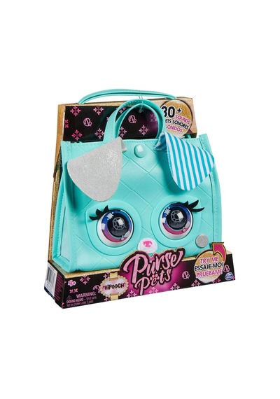 Purse Pets Puppy Mavi Çanta