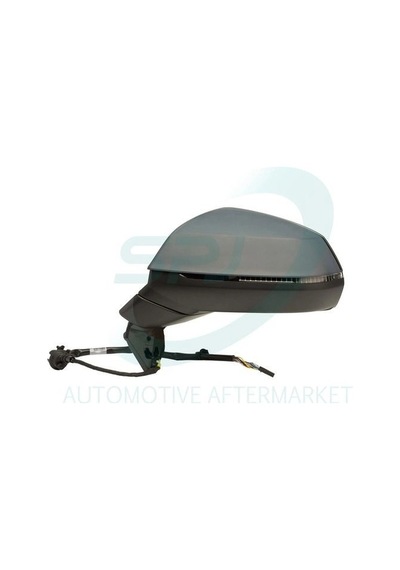 Audi A3 2010-2013 Dış Dikiz Aynası Sol Elektrikli Isıtmalı Astarlı Sinyalli 3 Kapılı 8 Pin Oem