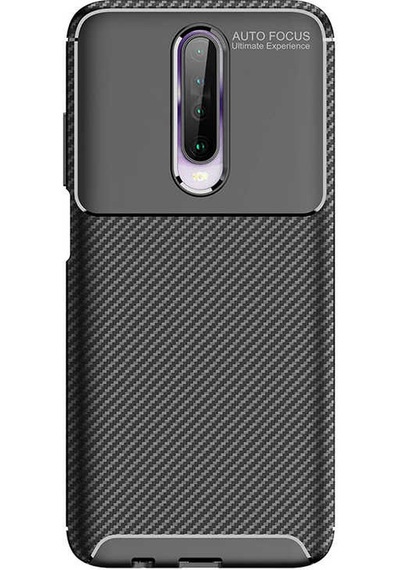 Xiaomi Redmi K30 Kılıf Zore Negro Silikon Kapak Siyah