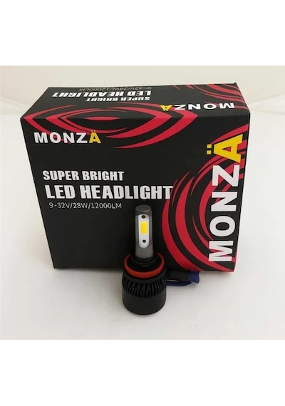 Monza Hb3 9005/hb4 9006 Uyumlu Beyaz A3 Led Serisi