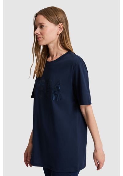 U.s. Polo Assn. Kadın Lacivert Tişört Basic 50321690-vr033
