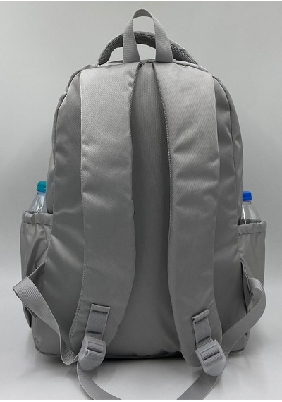 Su İtici Kumaş Unisex Gri Okul Çantası 34200