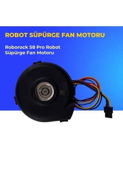 Roborock S8 Pro Robot Süpürge Fan Motoru