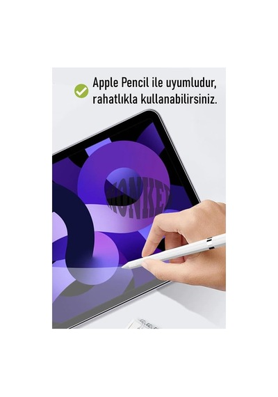 Nomker Apple iPad  Uyumlu Pro 11 İnç M1 Temperli Ekran Koruyucu Kırılmaz Cam Glass 3. Nesil 2021
