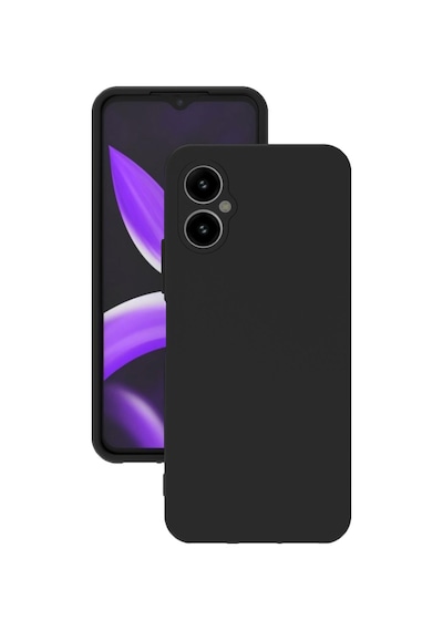 Omix X5 Kılıf Kamera Korumalı Silikon Rubber Arka Kapak Siyah