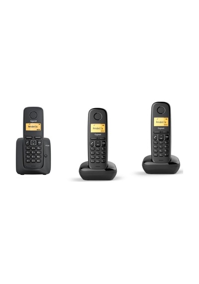 Gigaset 1 Harici 3 Dahili Dect Telsiz Kablosuz Telefon Santrali (A120+A170)