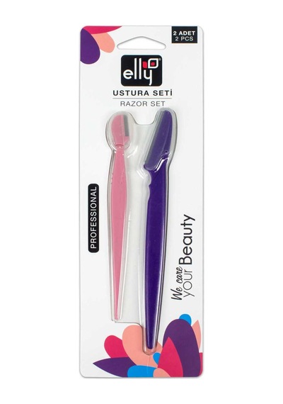 Elly Kaş Usturası Seti 2'li Ellyfaceset02 Çok Renkli