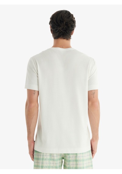 Blackspade Erkek T-shirt 40717 - Beyaz Beyaz