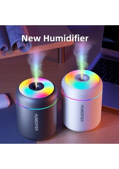 180ml Mini Hava Nemlendirici Usb Elektrikli Aroma Difüzör Uçucu Yağ Temizleyici Black