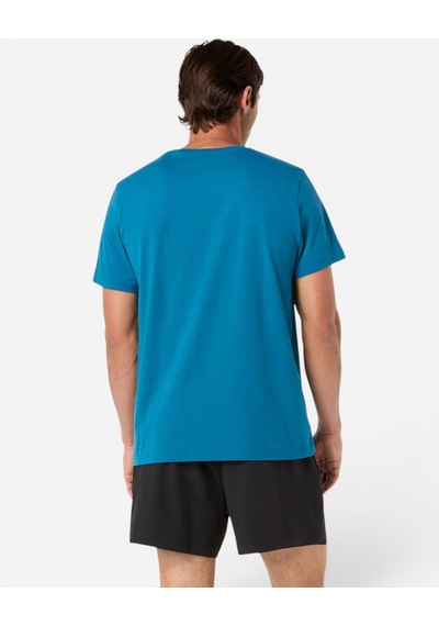 Asics Asıcs Logo Graphıc Tee Erkek Yeşil Kısa Kollu Tshirt 2031f334-400