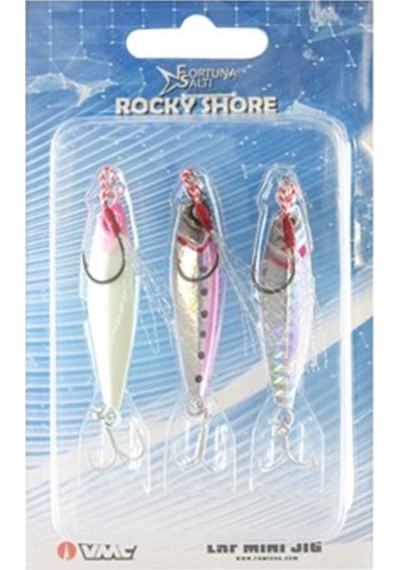 Fortuna Salti Rocky Shore Mix Glow Lrf Mini Jig Yem 3Gr