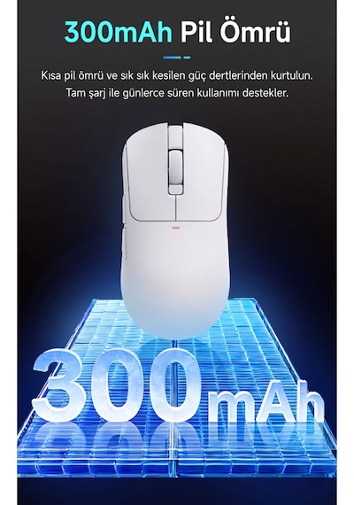 Aj200p Nl Aı Yapay Zeka Sesli Komut Destekli Near-link Kablosuz Şarj Standlı Oyuncu Mouse Diğer