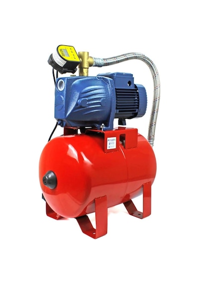 Pedrollo Jswm 2Ax Dijital Akıllı Paket Hidrofor 6 Kat 10 Daire 50 Litre Tanklı