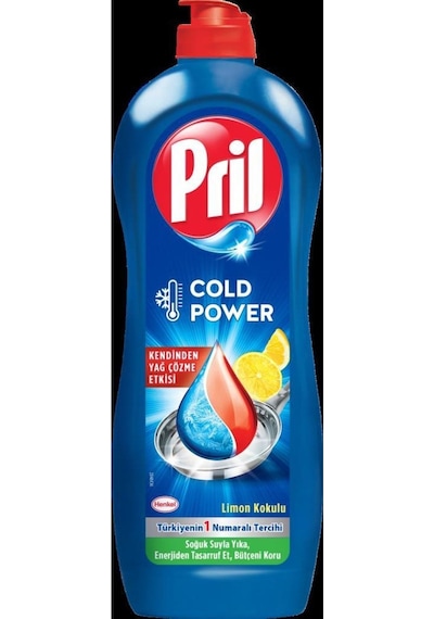 Pril Elde Yıkama Sıvı Bulaşık Deterjanı 4 X 675G Limon 5+ Etki, Kendinden Yağ Çözme Etkisi