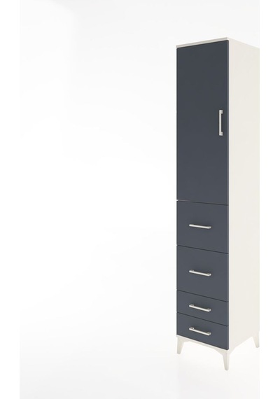 Hyperion Dolap 2 Raflı 4 Çekmeceli Tek Askılı 44x44x221 Aytaş... Aytaşı