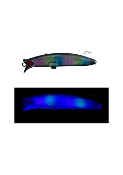 Ege Fish V Gaga 110mm 16 Gr Maket Balık 13 Siyah Şeker