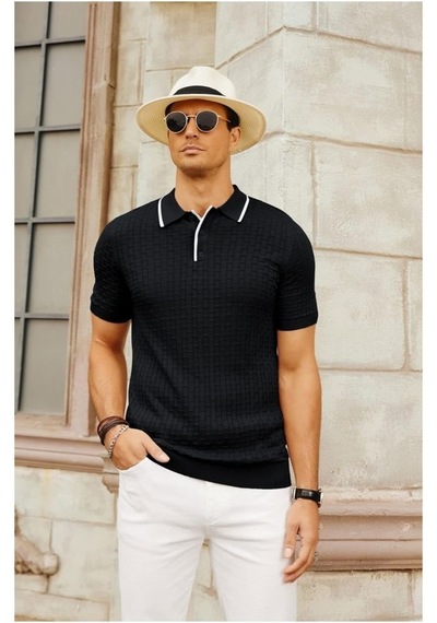 Pastis Polo Yaka Triko T-shirt 001
