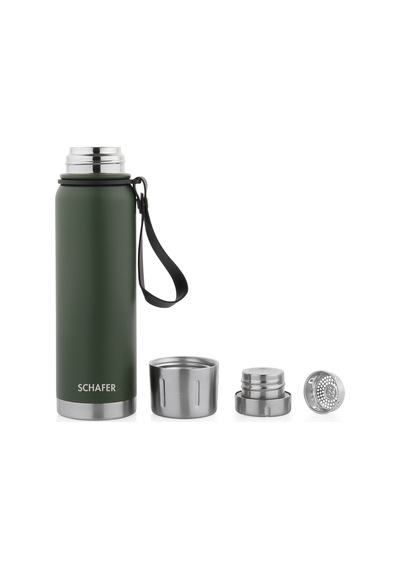 Schafer Steely Termos 520 Ml-yeşil Yeşil