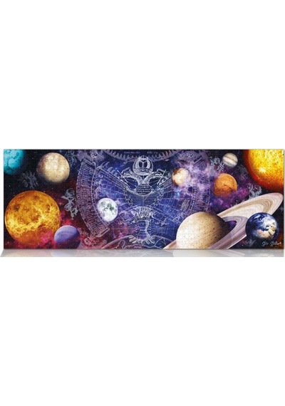 Star Puzzle 1000 Parça Uzayın Derinlikleri Panorama Puzzle