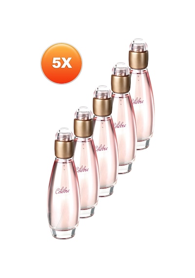 Celebre Kadın Parfüm Edt 50 Ml 5'li Set 5050000101592 Çiçeksi