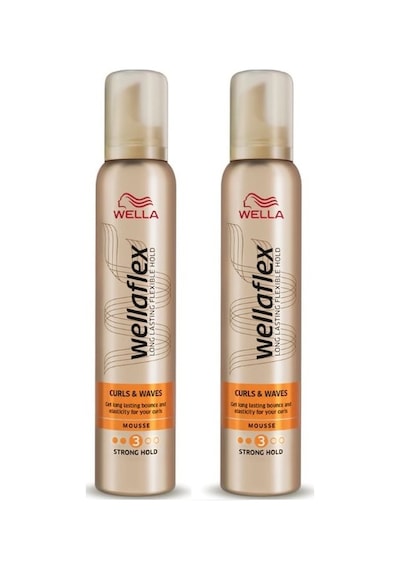 Wella Wellaflex Curls & Waves Bukle Belirginleştirici Saç Köpüğü 2 x 200 ML