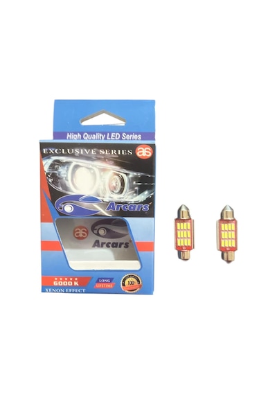 Sofit Led 12v 36mm K.taban Beyaz
