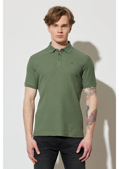 Wrangler Erkek Polo T Shirt W231325801 Haki