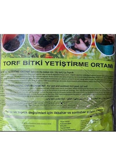 Çiçek Toprağı 10 L Torf - Toprak