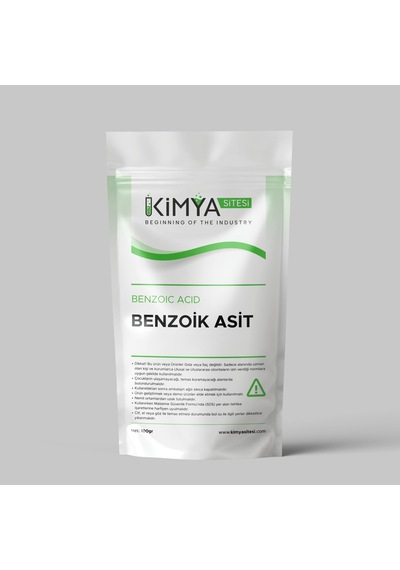 Benzoik Asit Benzoic Acid 100gr