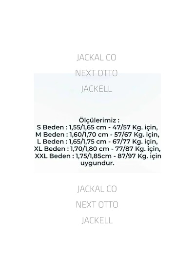 Blackjack Giyim Erkek Slim Fit Jogger Eşofman Altı Siyah Chines