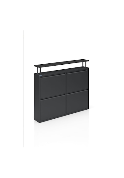Ceha Tablalı 4'lü Metal Ayakkabılık - Siyah K.AYK-2.4/S/P 9005 Siyah Ceha Tablalı 4'lü Metal Ayakkabılık - Siyah K.AYK-2.4/S/P 9005 Siyah