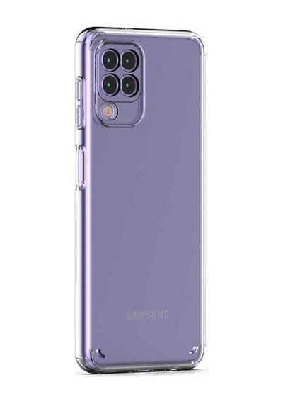 Samsung Uyumlu Galaxy M22 Kılıf Zore Coss Kapak Renksiz