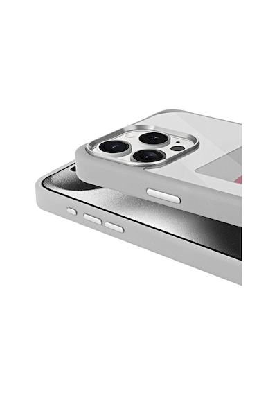 Zore Apple Uyumlu iPhone 15 Pro Max Kılıf Ekranı Yansıtan Akıllı Nfc Kapak - Gri Gri